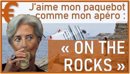 J'aime mon paquebot Euro commme mon apero : On the Rocks !